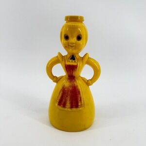 Vintage Merry Maid 1950s‎ Yellow Red Apron Laundry Room Decor Water Sprinkler